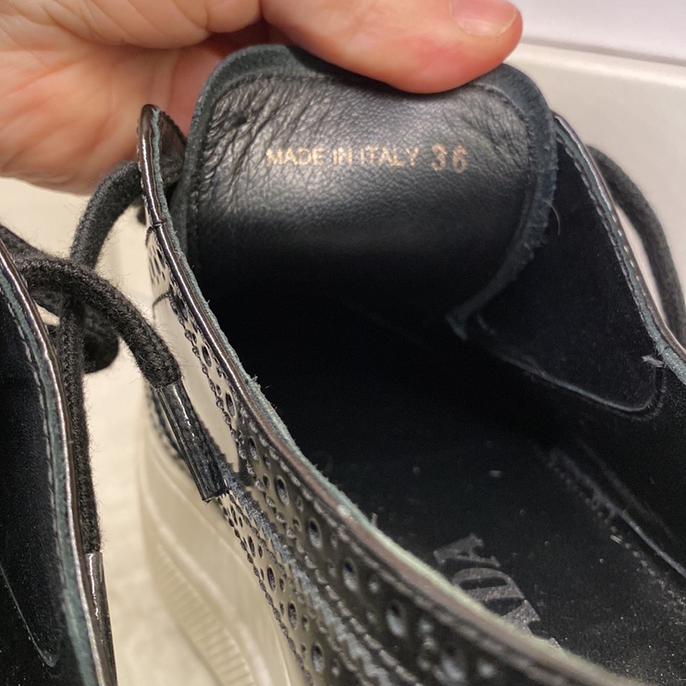 Prada sz 36 patent leather oxfords - Picture 7 of 7